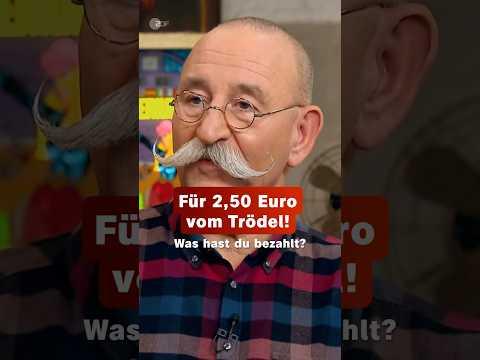 Crazy Flohmarktfund! Verkäufer macht mit kleiner Schale Riesengewinn | Bares für Rares #shorts