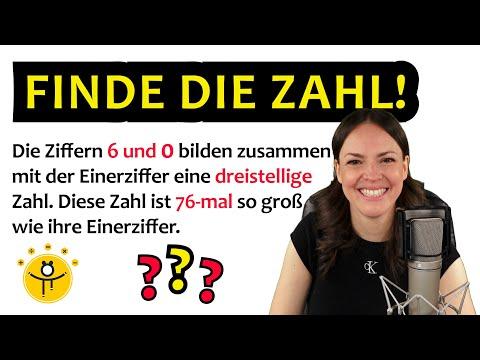 Wie heißt die gesuchte Zahl? 🧐