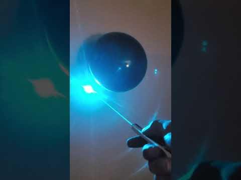 Have you ever seen a cyan laser?