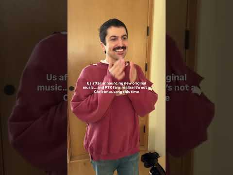 When Pentatonix announces NEW ORIGINAL MUSIC and it's NOT a Christmas song... #Shorts #Music