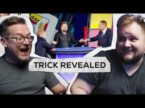 Joe Diamond Reveals His Penn & Teller Trick!