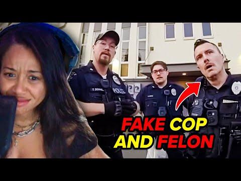 Police Slowly Realize Something About This “Cop” Is Very Wrong...