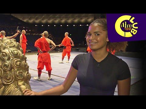 Tigerenten-Reporterin Filipa backstage bei Proben der Shaolin Kung-Fu-Show | Tigerenten Club