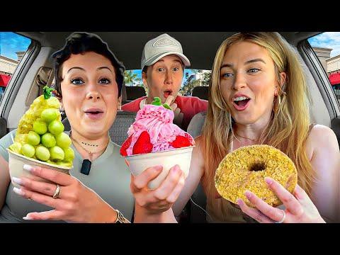 Trying Viral TikTok Foods in LA with Vanillamace & KatieB
