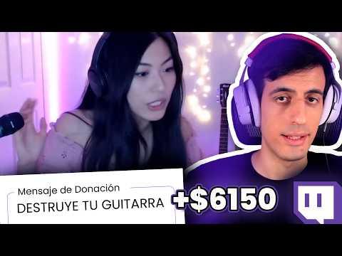 Donando a músicos en Twitch… pero solo si hacen ESTO