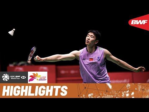 Christo Popov is put to the test against No.2 seed Li Shi Feng