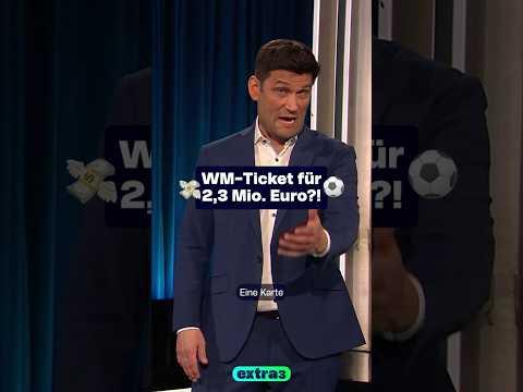 Schnäppchen WM-Ticket #Shorts #extra3
