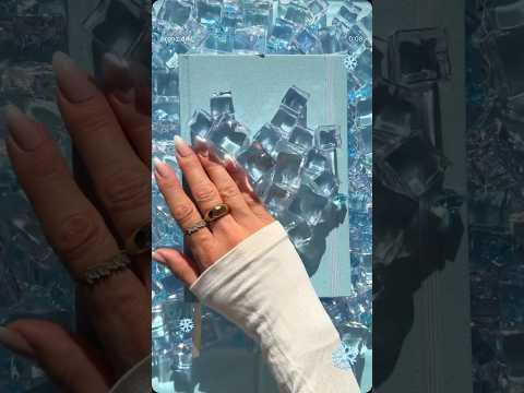 das PERFEKTE Winter Journal 😭🩵❄️jetzt live (werbung) #journaling #winter #weihnachten