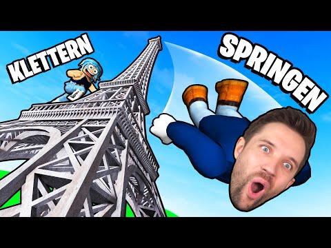 KLETTERE auf das HÖCHSTE GEBÄUDE der WELT im Roblox Kletter Simulator!