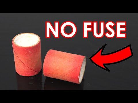 fuse-less fireworks from the 1940s