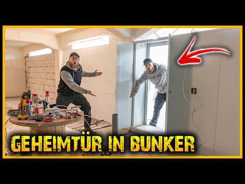 Bunker 2.0 [Part 7] - Wir bauen eine GEHEIMTÜR in den BUNKER⚠️- Prepper Krisenvorsorge