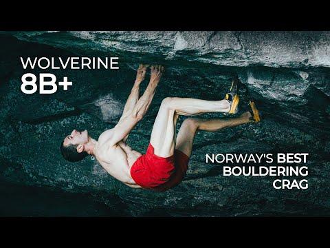 Wolverine 8B+ | Norway's Best Bouldering Crag | Adam Ondra
