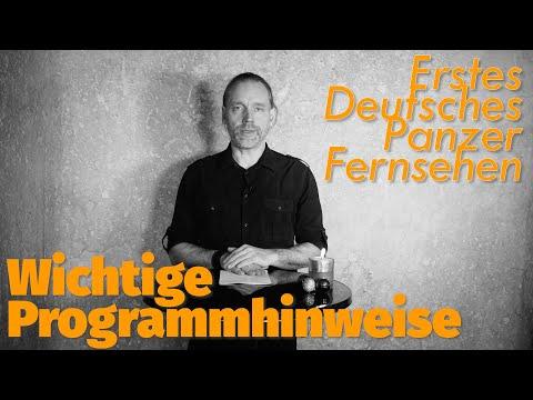 Achtung, Achtung! Wichtige Programmhinweise des EDPF (Erstes Deutsches Panzerfernsehen)