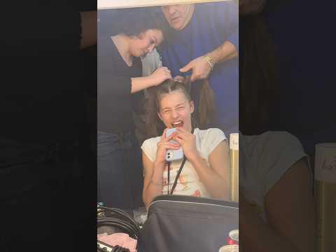 AÏE 😱 Lara craque avant INCROYABLE TALENT… va-t-elle tenir ?! 😬#incroyabletalent #coiffure #dance