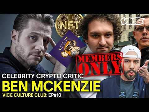 Taking on Crypto Scammers with Ben Mckenzie Full Interview| VICE Culture Club Ep10