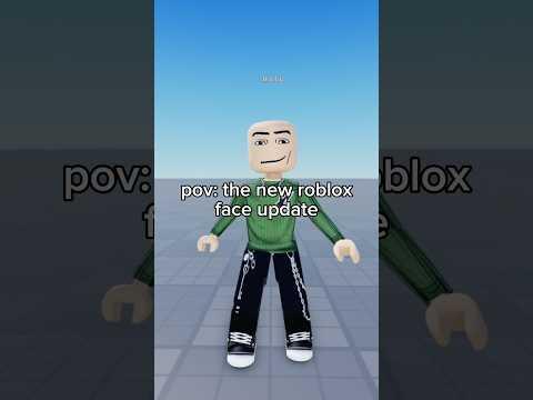 WHAT DID ROBLOX DO TO OUR FACES! #roblox #shorts
