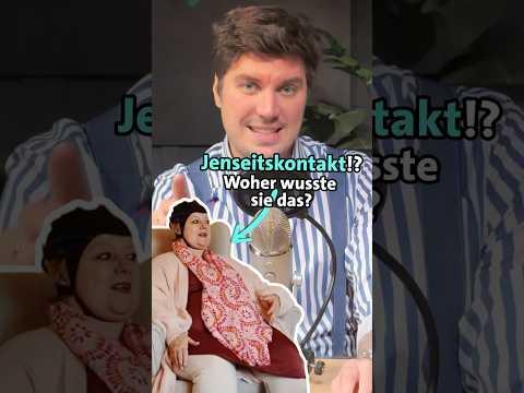 Jenseitskontakt: Woher wusste sie das? #medium #sciencecops #geist