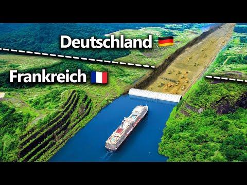 Frankreichs irrer Plan, einen gigantischen Fluss nach Deutschland zu bauen
