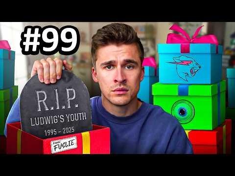 100 YouTubers Surprised Me With Mystery Gifts