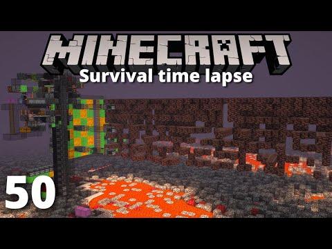 Mining 59,036 Ancient Debris Using Redstone