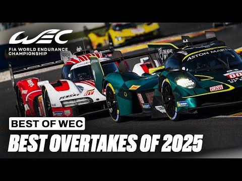 Best Overtakes from the 2025 Season | FIA WEC