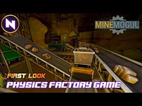 MineMogul: New Physics-Based Mining Automation Game | Age of Steel Update | Lets Play