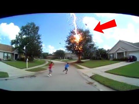 Blitze können Sie an einem sonnigen Tag treffen // Die seltsamsten Fallen der Natur