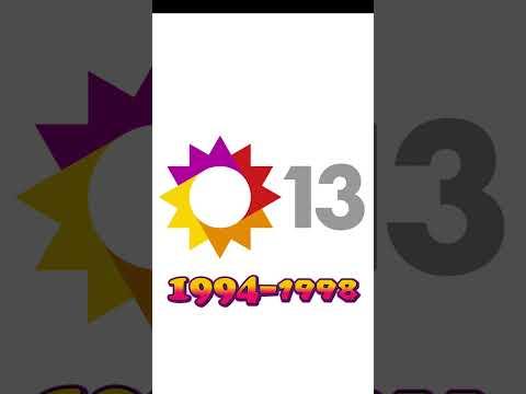 ElTrece (Canal 13) Logo Evolution Historical Logos #shorts #trending #canal13 #eltrece #tv #logo 