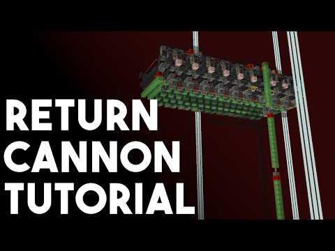 Return Cannon Tutorial (How to make your own return pearl cannons)