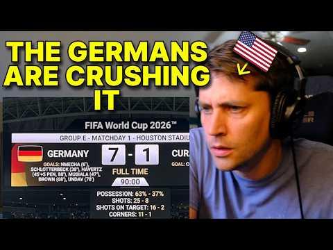 American reacts to The German World Cup Football Team