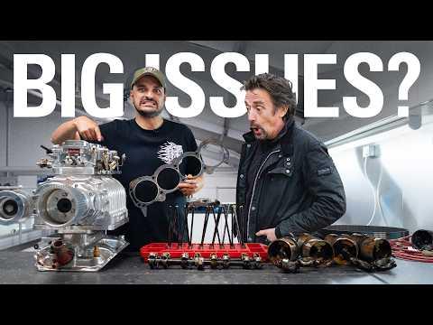 Richard Hamond’s 7.3-litre V8 Engine Is Very Broken – Can We Find The Issue?