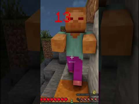 I survived my first Minecraft NIGHT #shorts #minecraft #minecraftsurvival