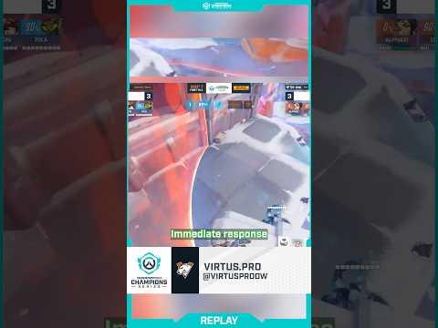 The moment @virtuspro became your EMEA Stage 2 Champions! 🔥 #OWCS #overwatch #overwatchclips
