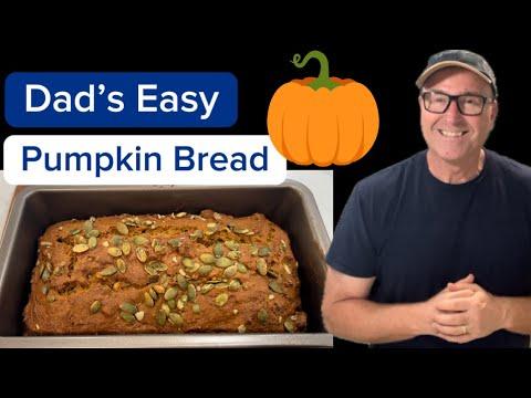 Dad's Easy Pumpkin Bread