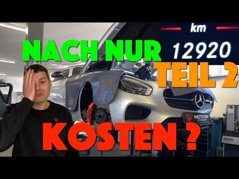 TEIL 2 Motor nach 12920 KM Totalschaden ! Unfassbar AMG GT Mercedes Sportwagen