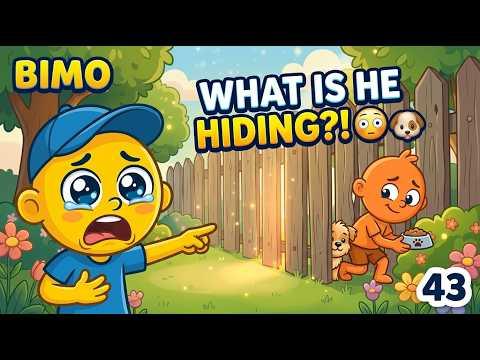 Cartoon BIMO | The Secret Friend Behind the Fence! 🐶😱 | Episode 43