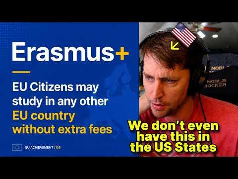 American reacts to the 15 Best Accomplishments of the EU