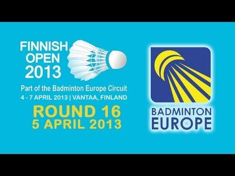 R16 - WD - A.A.Anscelly /Soong F.C. vs M.Fruergaard /S.Thygesen - Finnish Open 2013