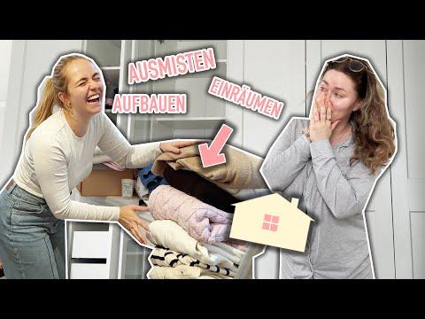 KLEIDERSCHRANK AUFBAUEN & UMZUGS-CHAOS BESEITIGEN! | Sonny Loops