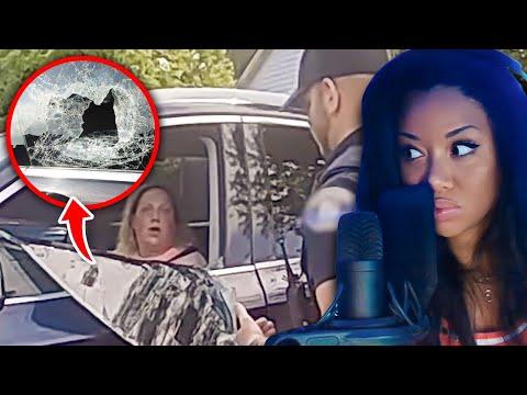 FINAL BOSS KAREN Gets Her Window Smashed by Police