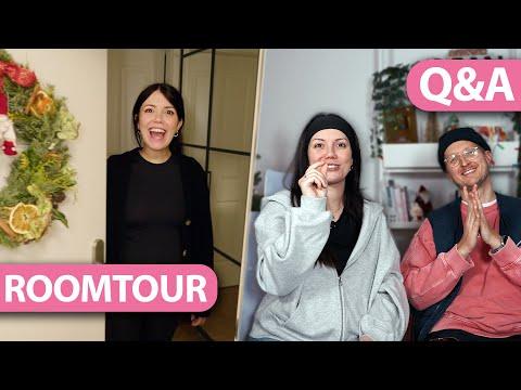 Wie geht's nach der Schwangerschaft weiter? Q&A und Roomtour! VLOGMAS 4