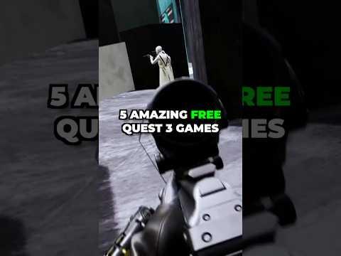 5 BEST FREE Meta Quest 3 Games