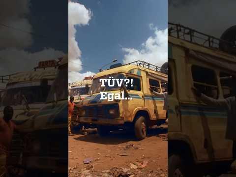 Ohne Ersatzteile: Improvisation statt Werkstatt in der Elfenbeinküste #zdfinfo  #Autos #TÜV