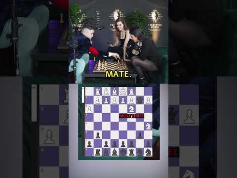 Andrea Loses A Chess Game In Four Moves 😭