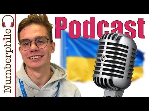 Making Math Videos in Ukraine (with Sashko Olenchenko) - Numberphile Podcast