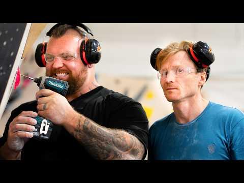 Eddie Hall Accidentally Made the HARDEST Boulder in The Gym...