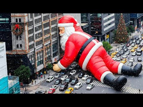 Lustige Weihnachts-Fails, die auf Kamera festgehalten wurden