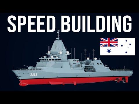 Australia's Next-Gen Warship: Speed Building the Hunter-Class Frigate