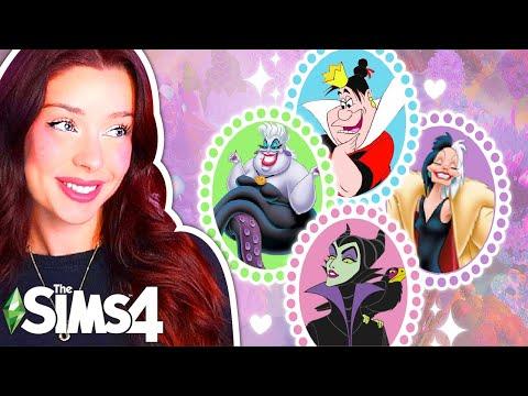 Building a Village for DISNEY VILLAINS in The Sims 4