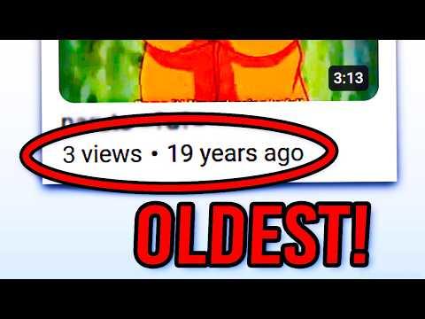 What is the OLDEST YouTube Video with NO VIEWS?